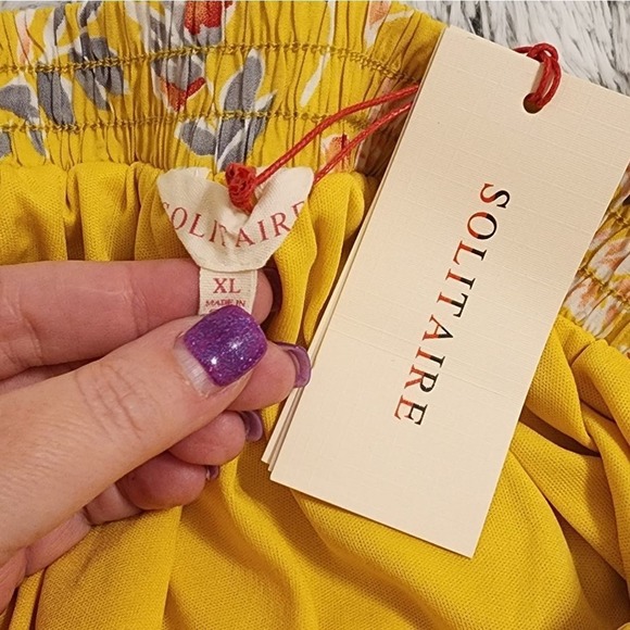 Solitaire Bali wrap style ruffle prairie maxi skirt size XL NEW!!! - Picture 6 of 8